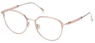 Tod's TO5246 women Pink Round Eyeglasses