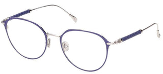 Tod's TO5246 women Blue Round Eyeglasses