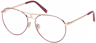 Tod's TO5257 unisex Red Pilot Eyeglasses