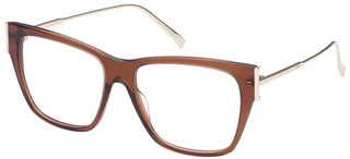 Tod's TO5259 women Brown Butterfly Eyeglasses