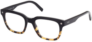 Tod's TO5260 men Black Geometric Eyeglasses