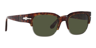 Persol TOM PO 3319S unisex Havana Squared Sunglasses