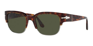 Persol TOM PO 3319S unisex Havana Squared Sunglasses