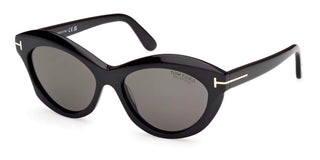 Tom Ford TONI FT 1111 unisex Black Cat Eye Sunglasses