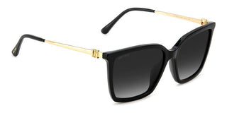 Jimmy Choo TOTTA/G/S women Black Squared Sunglasses