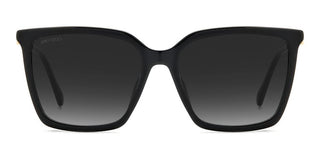 Jimmy Choo TOTTA/G/S women Black Squared Sunglasses