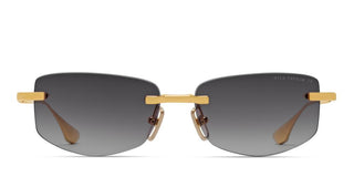 Dita TRYSIM.75 unisex Gold Rectangle Sunglasses