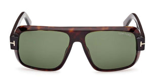 Tom Ford TURNER FT 1101 men Havana Geometric Sunglasses