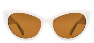 L.G.R TWIGA women White Cat Eye Sunglasses