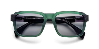 Etnia Barcelona TWO GUNS unisex Green Squared Sunglasses