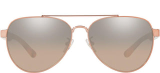 Tory Burch TY 6070 women Rose gold Pilot Sunglasses