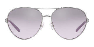 Tory Burch TY 6098 women Silver Pilot Sunglasses