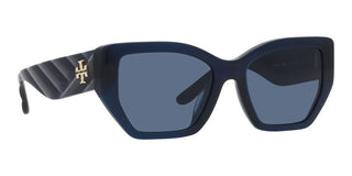 Tory Burch TY 7187U women Blue Geometric Sunglasses