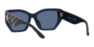 Tory Burch TY 7187U women Blue Geometric Sunglasses