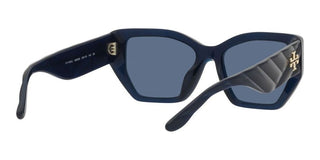 Tory Burch TY 7187U women Blue Geometric Sunglasses