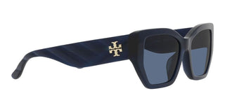 Tory Burch TY 7187U women Blue Geometric Sunglasses