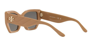 Tory Burch TY 7187U women Brown Geometric Sunglasses