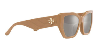 Tory Burch TY 7187U women Brown Geometric Sunglasses