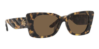 Tory Burch TY 7189U women Brown Geometric Sunglasses