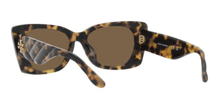 Tory Burch TY 7189U women Brown Geometric Sunglasses