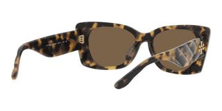 Tory Burch TY 7189U women Brown Geometric Sunglasses