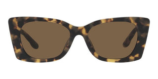 Tory Burch TY 7189U women Brown Geometric Sunglasses