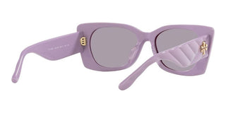 Tory Burch TY 7189U women Violet Geometric Sunglasses