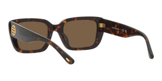 Tory Burch TY 7190U women Brown Geometric Sunglasses