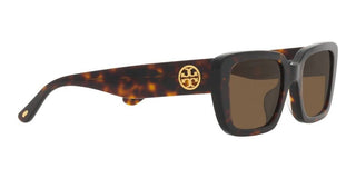 Tory Burch TY 7190U women Brown Geometric Sunglasses