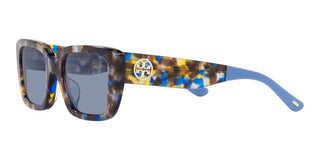 Tory Burch TY 7190U women Blue Geometric Sunglasses