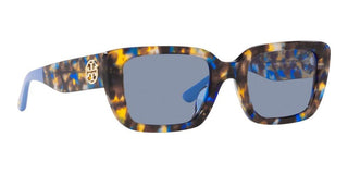 Tory Burch TY 7190U women Blue Geometric Sunglasses