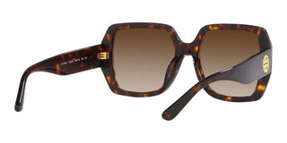 Tory Burch TY 7191U women Brown Geometric Sunglasses