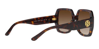 Tory Burch TY 7191U women Brown Geometric Sunglasses