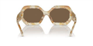 Tory Burch TY 7192U women Brown Geometric Sunglasses