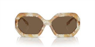 Tory Burch TY 7192U women Brown Geometric Sunglasses