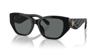 Tory Burch TY 7196U women Black Cat Eye Sunglasses