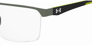 Under Armour UA 5049/G men Green Squared Eyeglasses