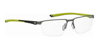 Under Armour UA 5049/G men Green Squared Eyeglasses