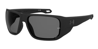 Under Armour UA ATTACK MD men Black Rectangle Sunglasses