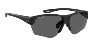 Under Armour UA COMPETE/F men Black Squared Sunglasses