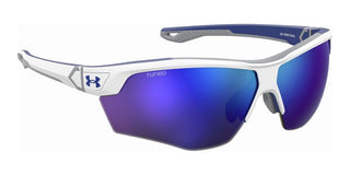 Under Armour UA YARD DUAL unisex White Squared Sunglasses