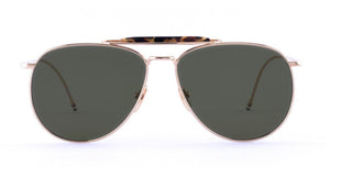 Thom Browne UES015A-G0001 unisex Gold Pilot Sunglasses