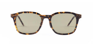 Thom Browne UES934A-G0002 men Havana Rectangle Sunglasses