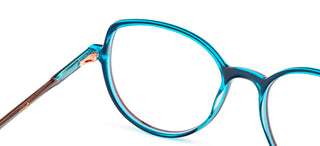 Etnia Barcelona ULTRA LIGHT 4 unisex Blue Cat Eye Eyeglasses