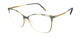 Silhouette URBAN FUSION 1608 women Havana Geometric Eyeglasses