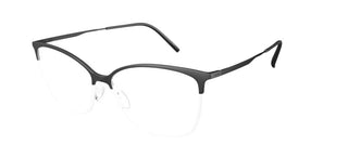 Silhouette URBAN FUSION 1608 women Black Geometric Eyeglasses