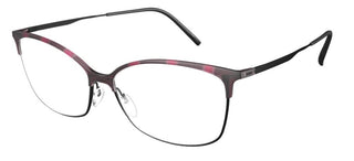 Silhouette URBAN FUSION 1609 women Pink Geometric Eyeglasses