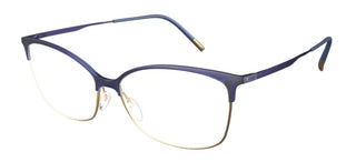 Silhouette URBAN FUSION 1609 women Blue Geometric Eyeglasses