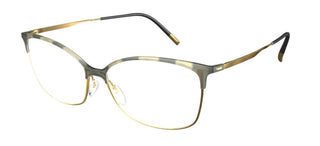 Silhouette URBAN FUSION 1609 women Havana Geometric Eyeglasses