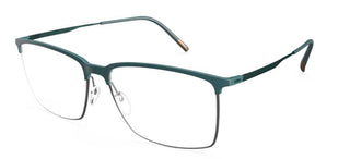 Silhouette URBAN FUSION 2946 men Green Geometric Eyeglasses